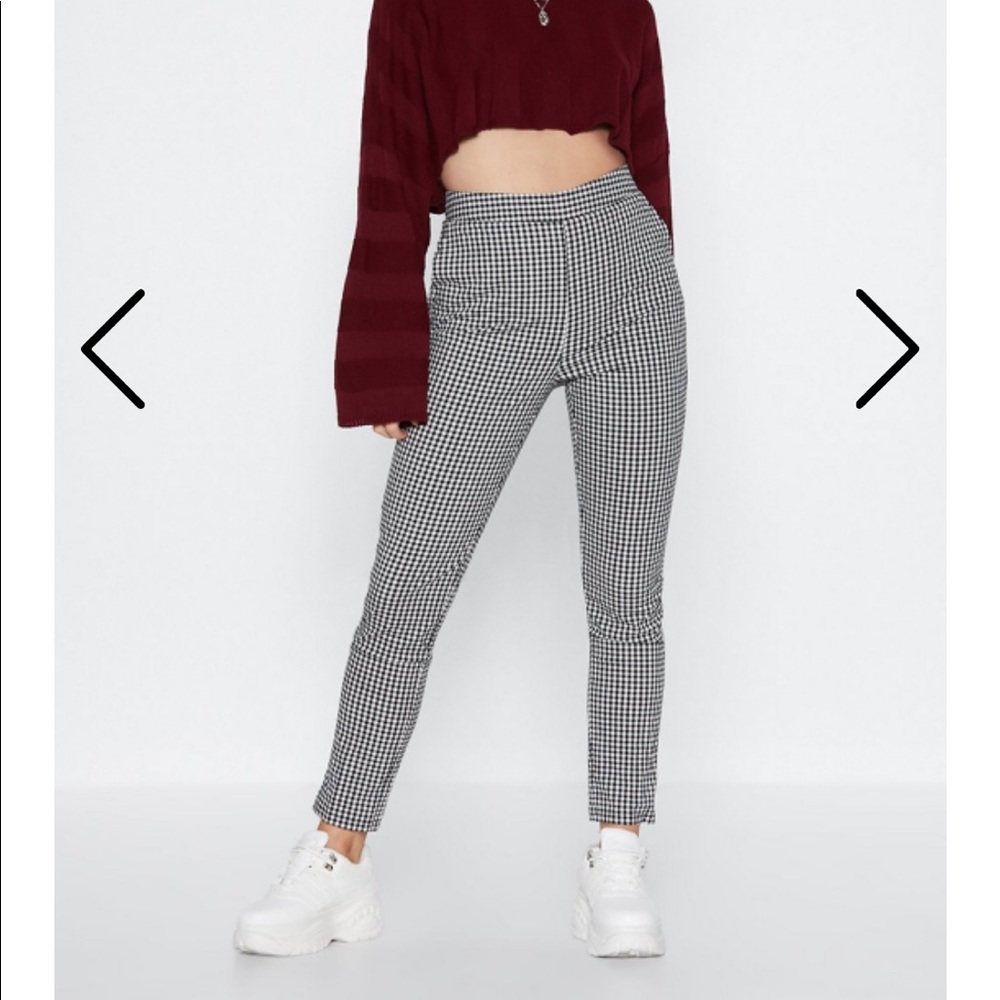 Gingham Pants